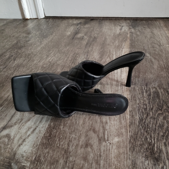 Square Toe Mules - Picture 2 of 4